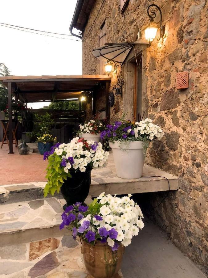 Mas Elena Bed & Breakfast Generargues Bagian luar foto